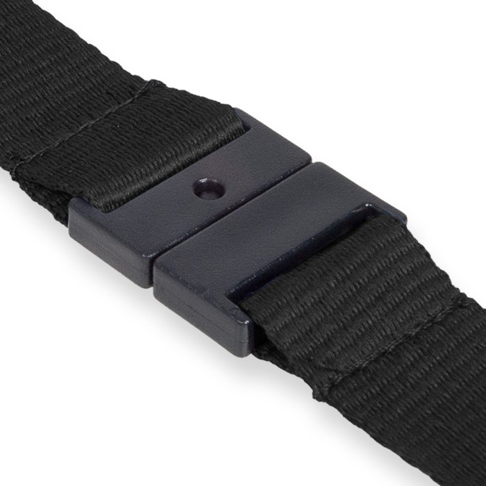 20mm Schlüsselbänder mit Clip-Lock und Sicherheitsclip