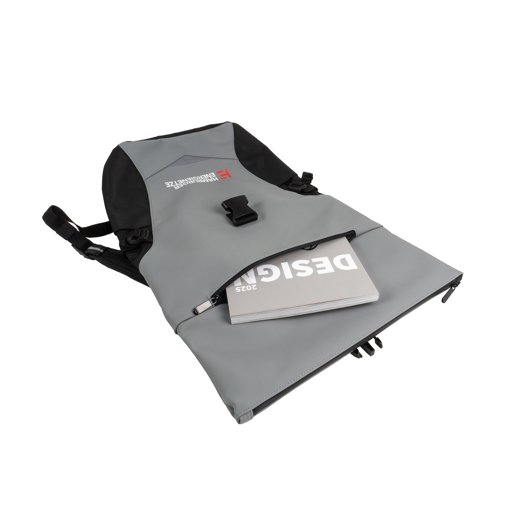 HEN Notebook Rucksack grau