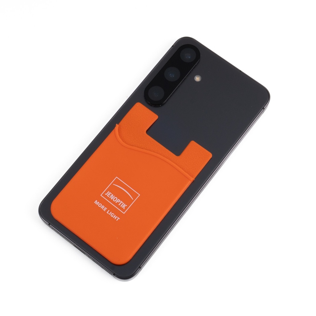 Kartenhalter Handy orange