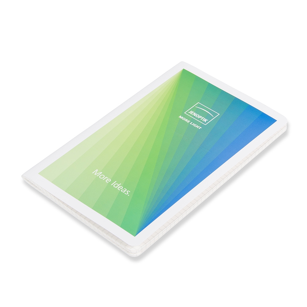 Softcover-Notizbuch blau-grün