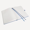 Notizbuch A4 recycelt, blau