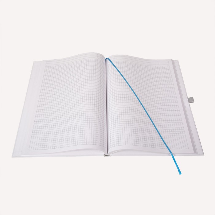 Notizbuch Office A4 Recycling, weiß