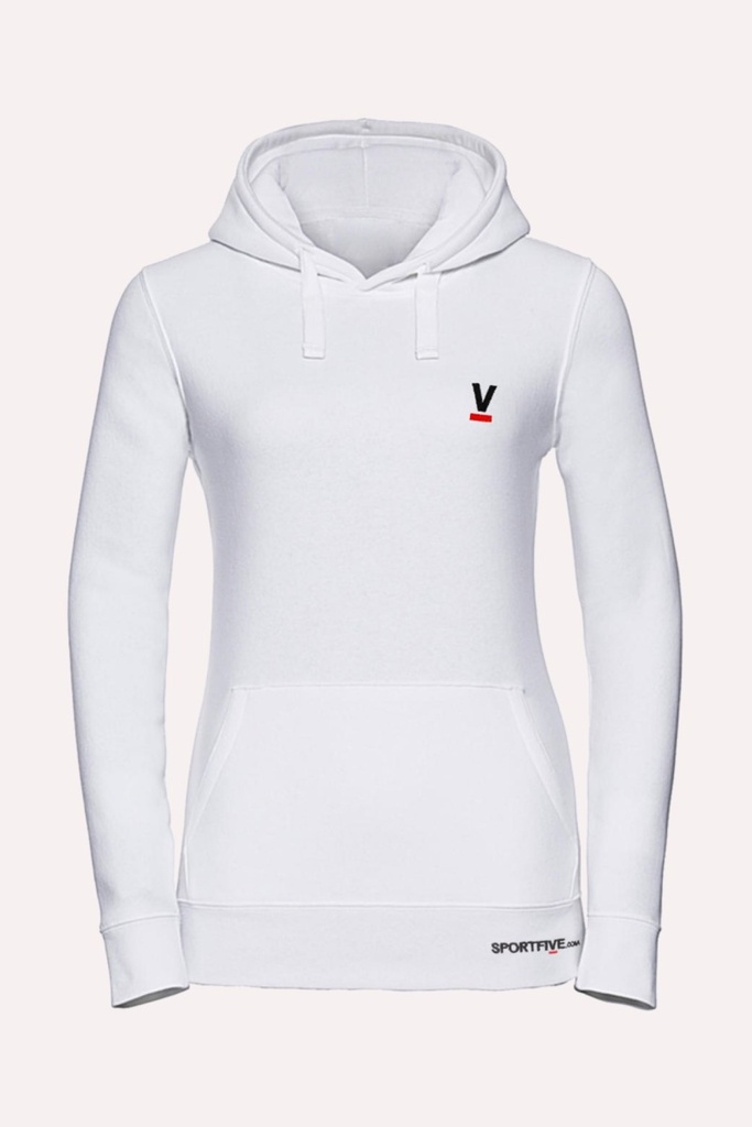 Ladies hoodie white 