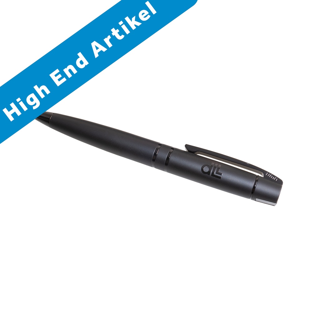 DLL Metall-Drehkugelschreiber in Klappetui