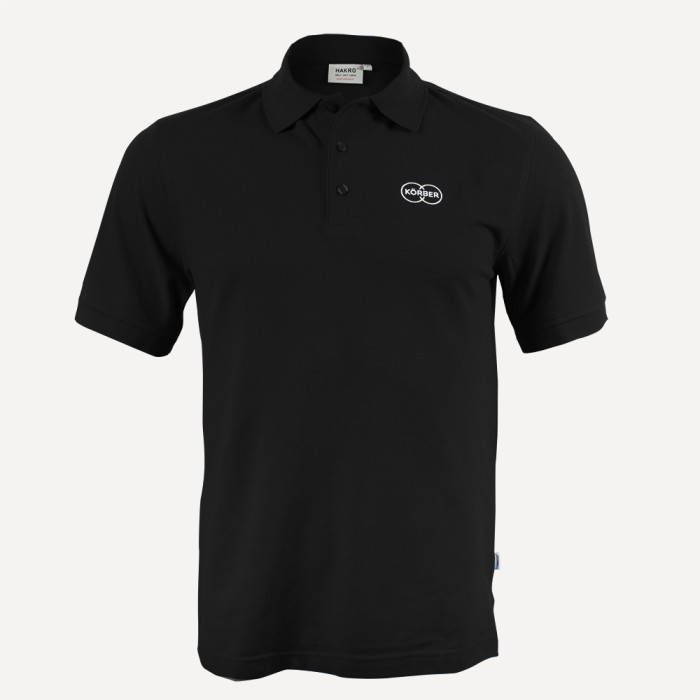 Hakro Poloshirt, schwarz