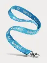 Individuelles Schlüsselband mit Druck