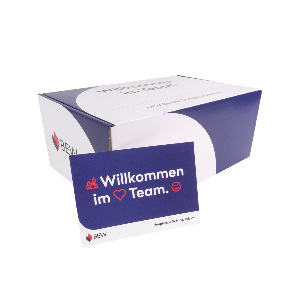 Willkommensbox für neue Kolleg:innen A