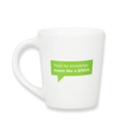 Porzellanbecher grün 