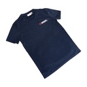 T-Shirt blau mit Stick