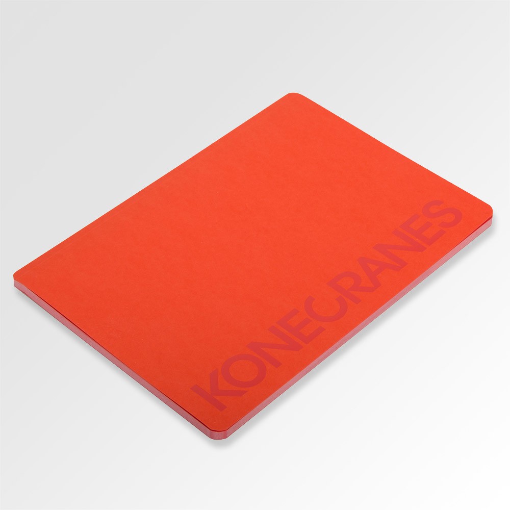 Schreibblock A5 mit Softcover rot 