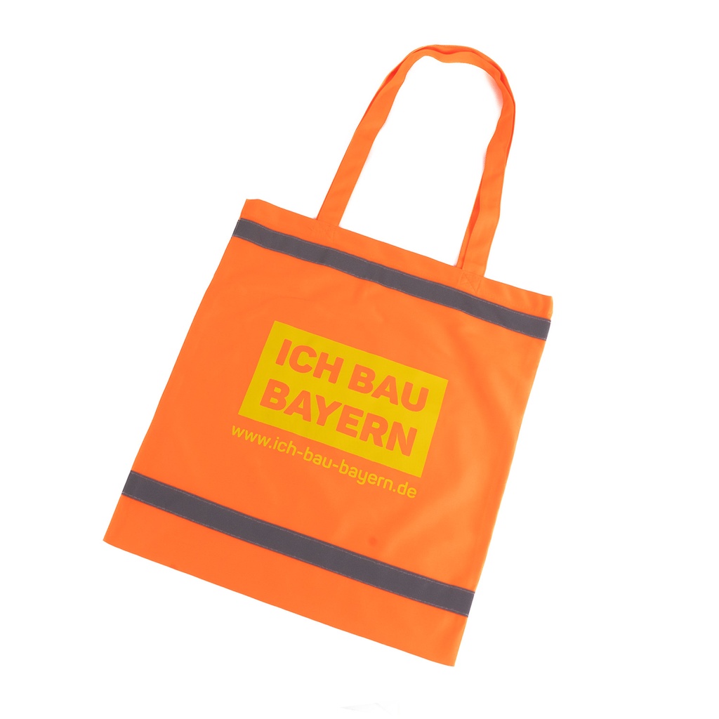 Jutebeutel Orange