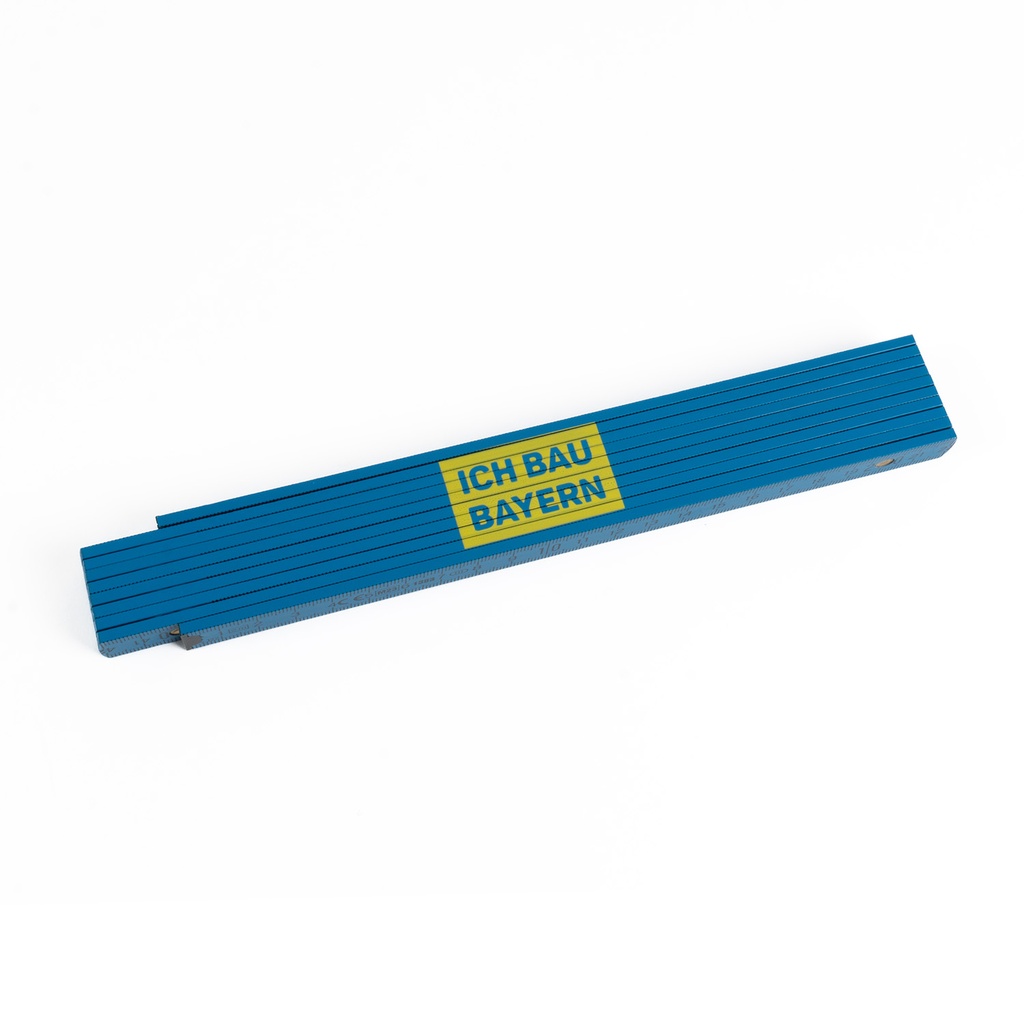 Zollstock Blau