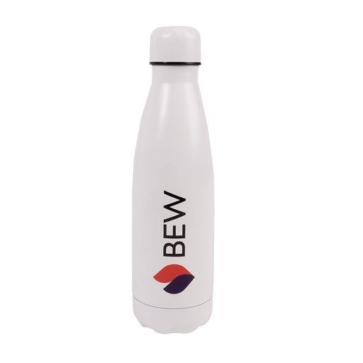 [BEW-25017] BEW weiße vakuumisolierte Flasche